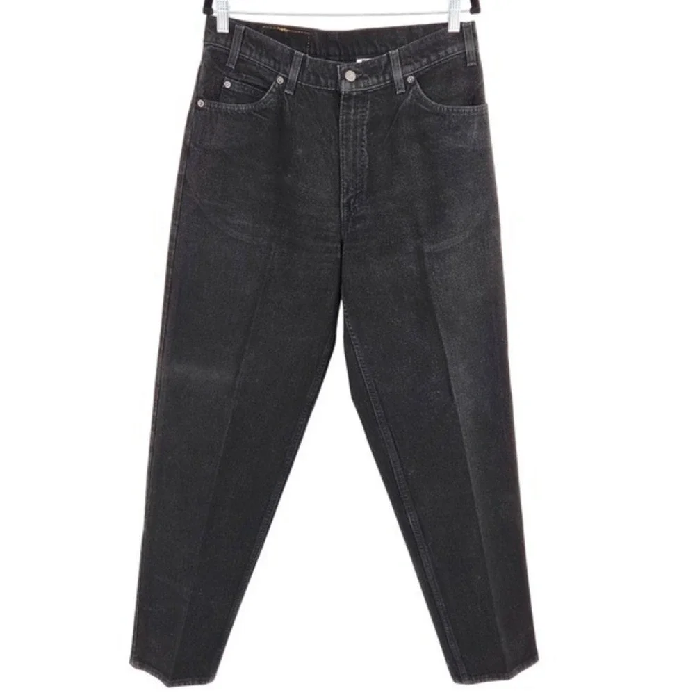 Vintage Levi's 560 Jeans‎ Mens 34x34 Loose Fit Tapered Black USA Orange Tab NWOT